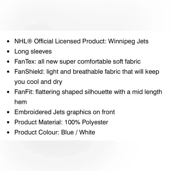 🆕Women |  Winnipeg Jets NHL Jersey - Picture 7 of 16